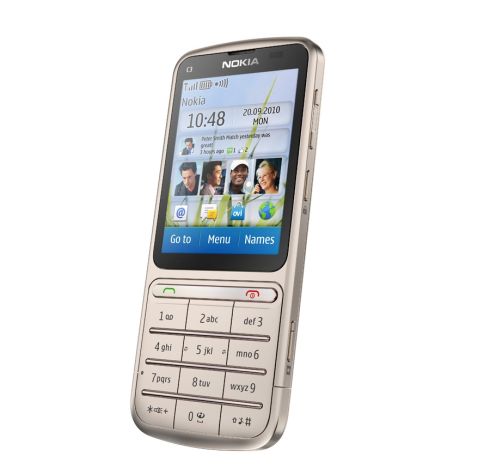 nokia c3 touch and type. Nokia C3 Touch and Type is