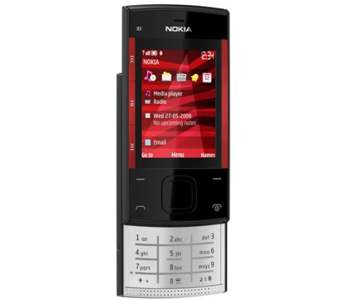 Nokia-X3-black-red