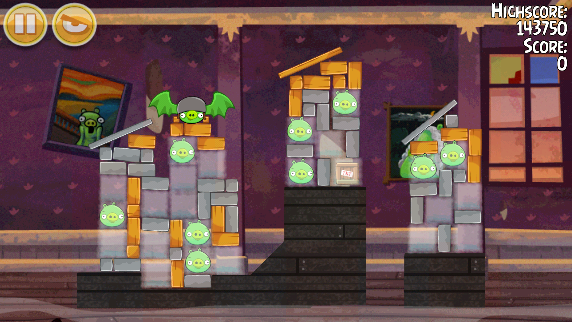 angry birds seasons haunted hogs