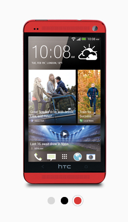 HTC_One_Red