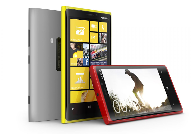 nokia lumia 920 group shot multi colors