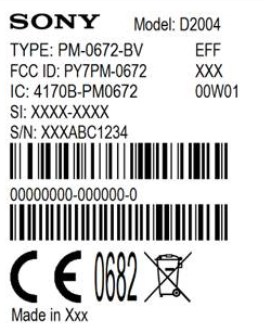 Sony-D2004-spotted-on-FCC