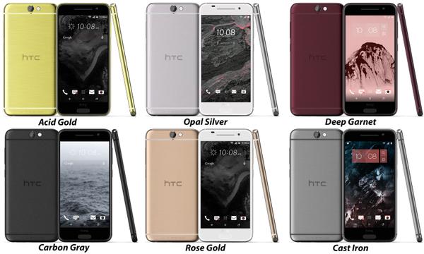 HTC-One-A9-Aero-press-renders-colors