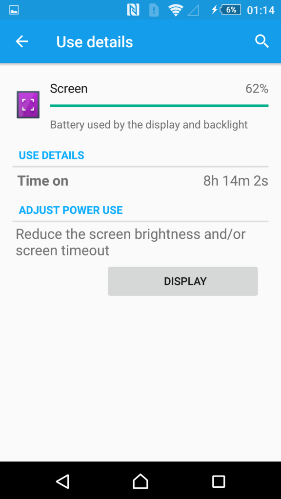 battery life