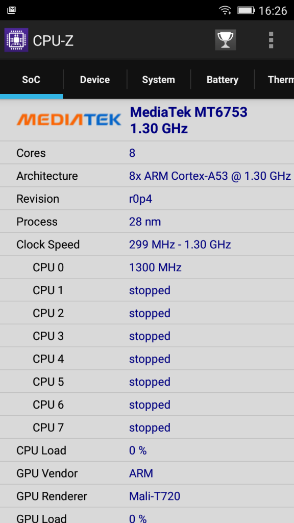 CPU
