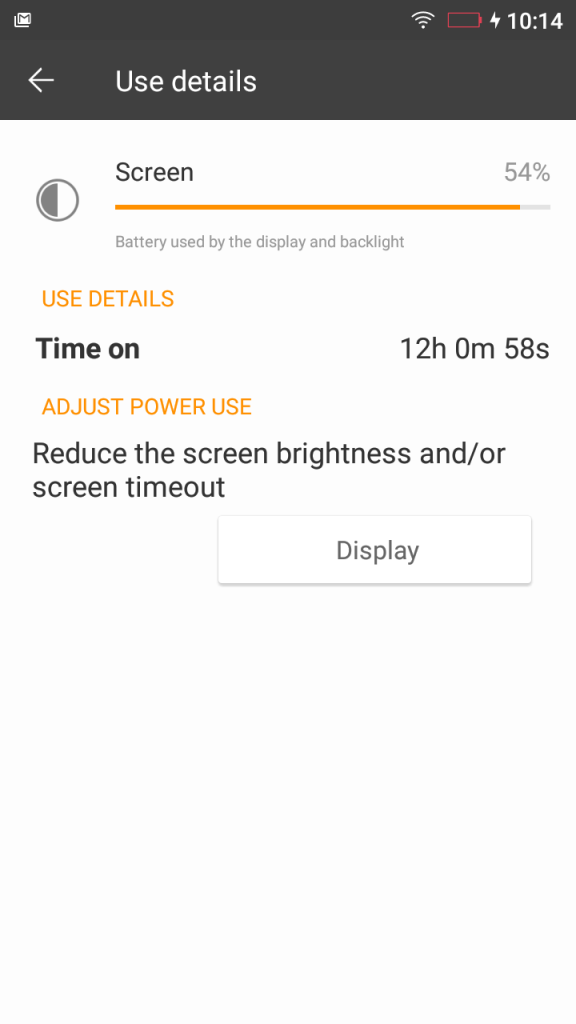 battery life