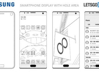 Samsung Comes Up With iPhone X Notch Alternative: Holes In the Glass Panel