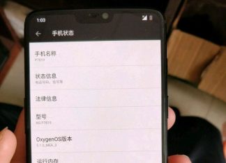 OnePlus 6 Features 19:9 Notch Display, Snapdragon 845 CPU, According to Leaks