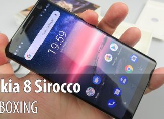 Nokia 8 Sirocco Unboxing: Shiny Piece of Curved Glass… And a Small Phone (Video)