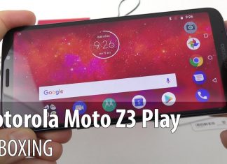 Motorola Moto Z3 Play Unboxing: High Midrange Modular Phone With Side Fingerprint Scanner + Polaroid Moto Mod (Video)