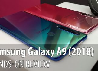 Samsung Galaxy A9 (2018) Hands on Review: 4 Camera Phone is Here, With Some Surprises (Video)