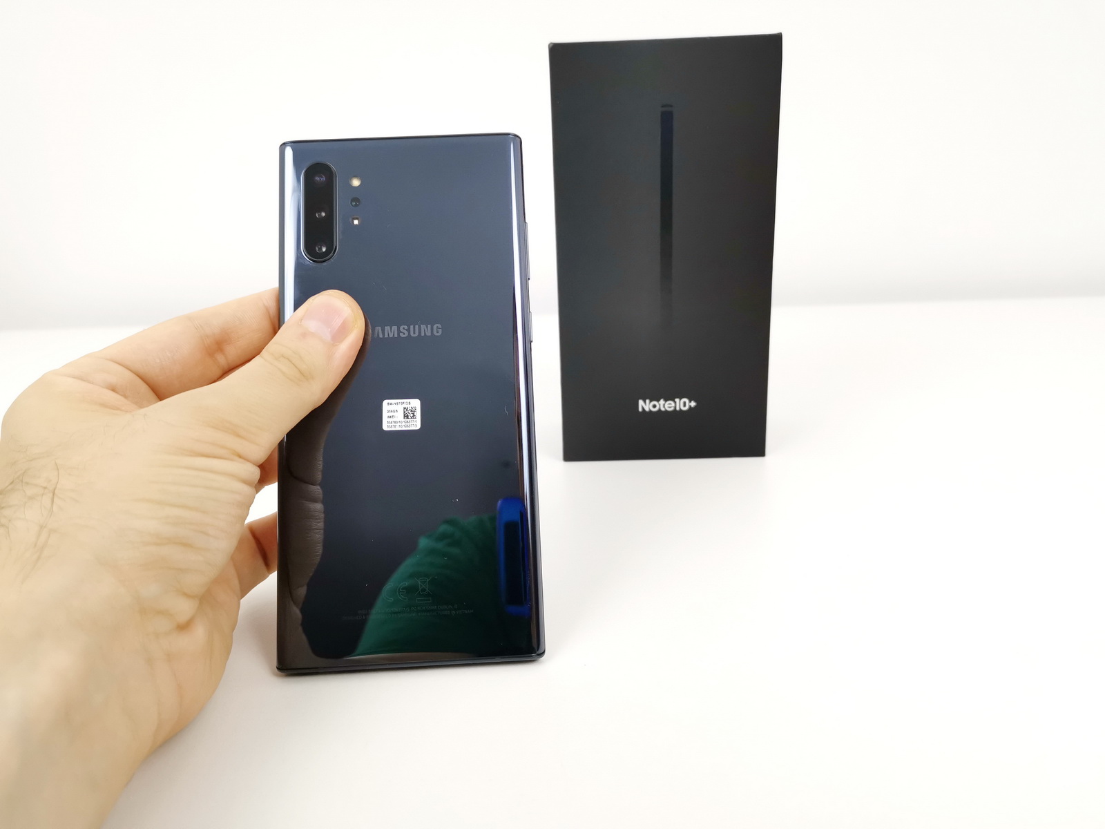 Samsung Galaxy Note10 Plus 5G Unboxing Aura Black 