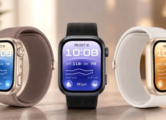 Huawei Watch D3 leak points to thinner body, larger display and €449.99 price Huawei Watch D3 smartwatch product image.