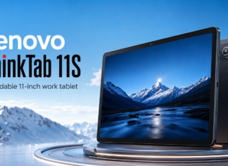 Lenovo ThinkTab 11S launches in China with Android 16, PC mode and a 2.5K display Lenovo ThinkTab 11S tablet promotional image