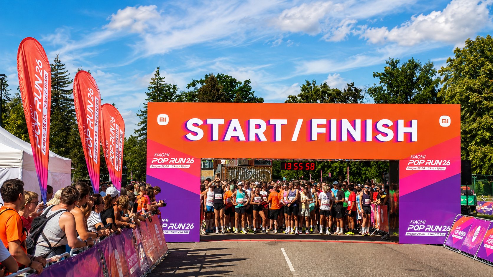 429399 Participants at Xiaomi POP Run in Prague