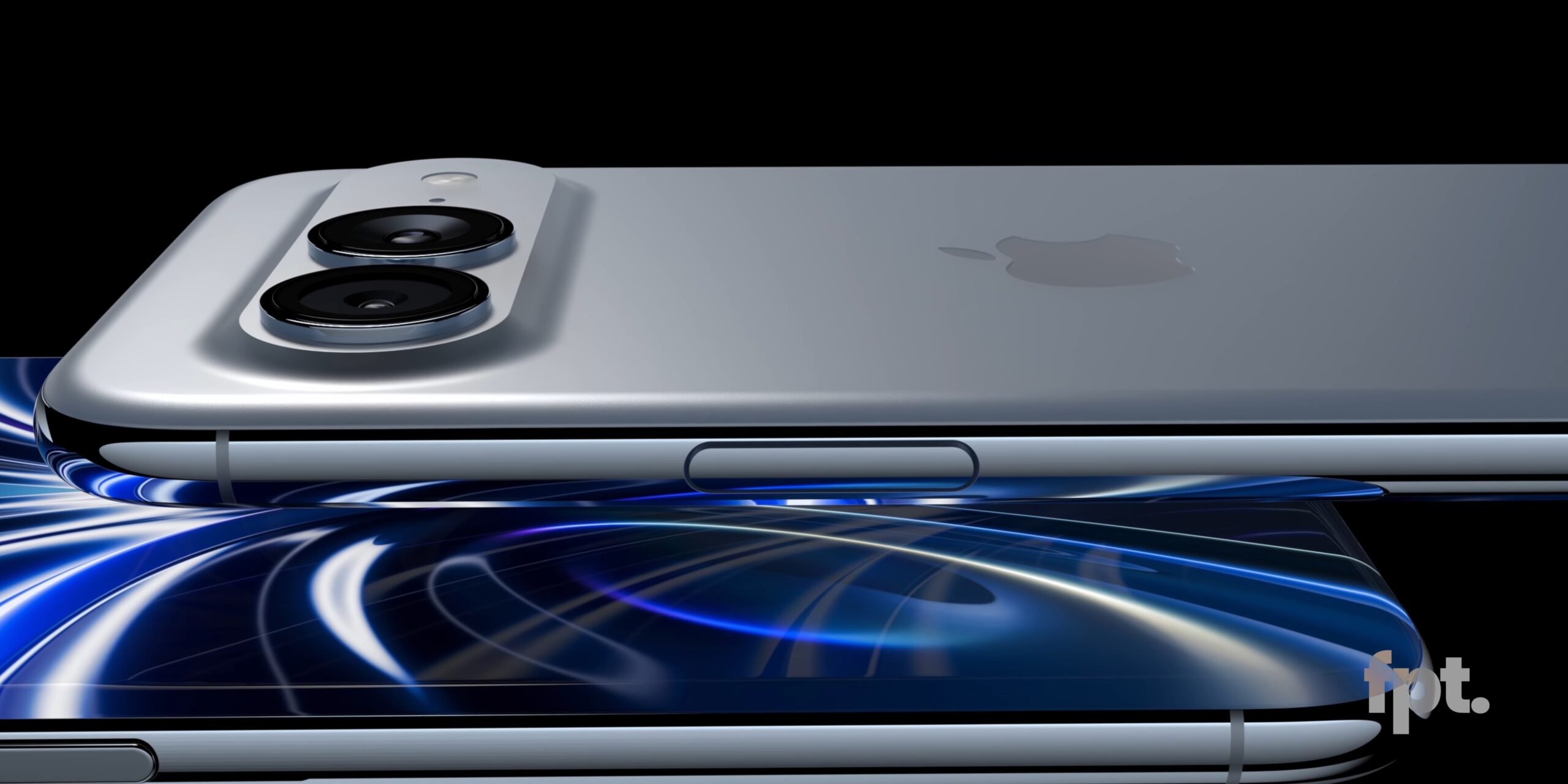 429417 Purported iPhone 20 render showing a wide horizontal rear camera bar