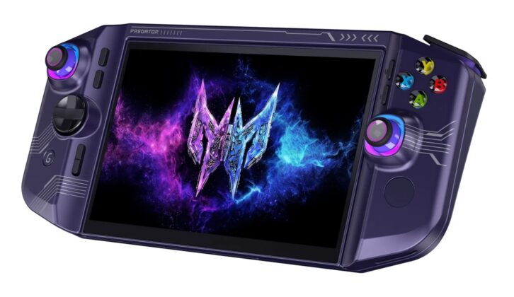 Acer Project DualPlay Mini concept with its gaming handheld form factor.