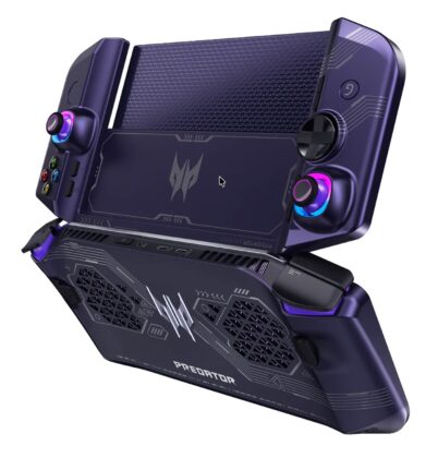 Acer Project DualPlay Mini prototype shown as part of Acer&rsquo;s IFA 2026 presentation.