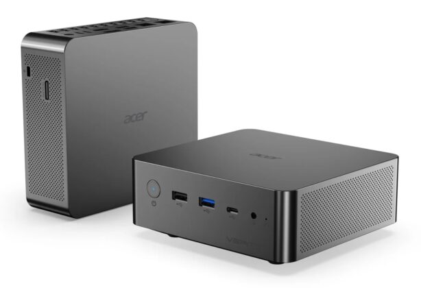 Acer Veriton RI110 AI Mini Workstation compact desktop