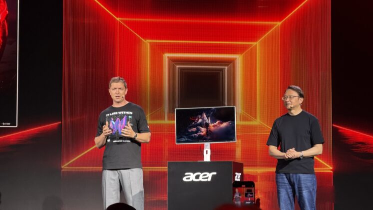 Acer devices at the next@acer event