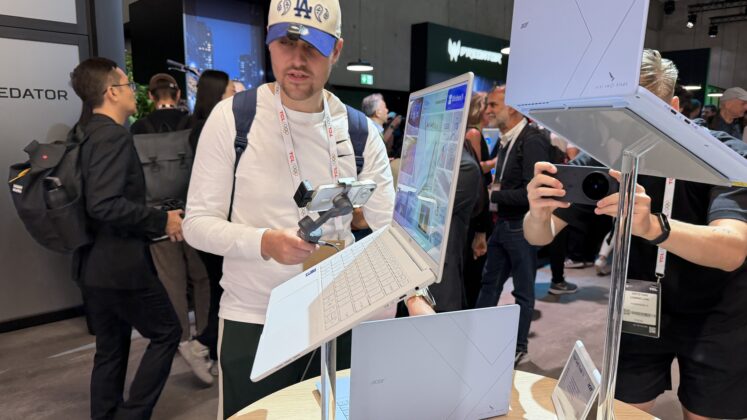 Acer device showcase in Berlin