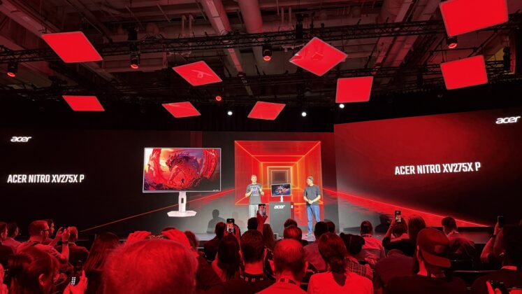 Acer hardware displayed in Berlin