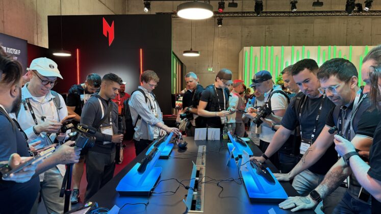 Acer product showcase at next@acer 2026
