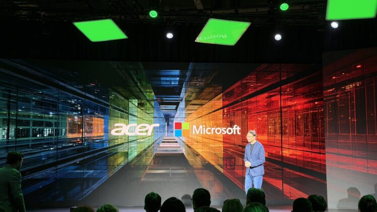 Acer product presentation in Berlin