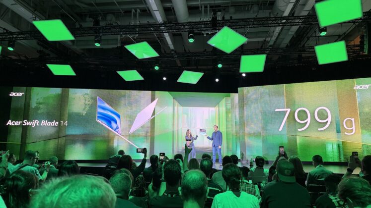 Acer hardware showcase at next@acer 2026