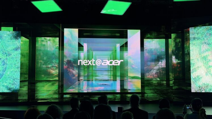Acer devices shown at next@acer 2026