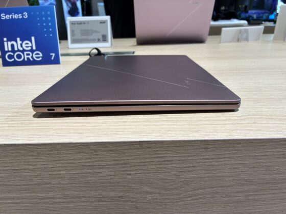 Acer Swift Air 16 slim chassis