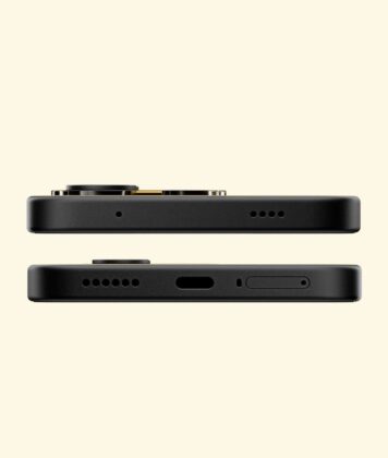 POCO X8 Power shown from the front and rear