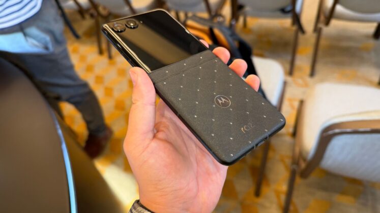 Motorola razr 70 Swarovski edition with Swarovski crystal accents