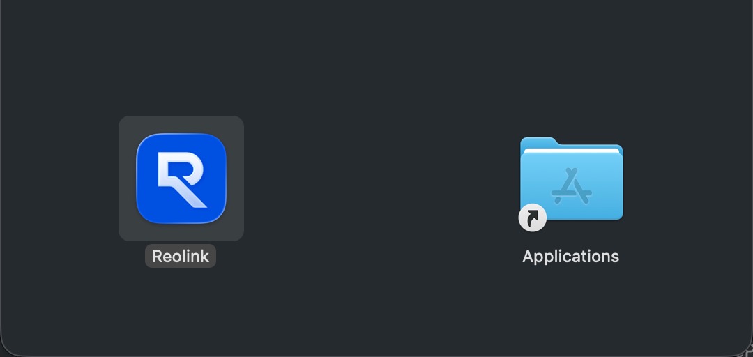 Reolink software interface on a desktop display