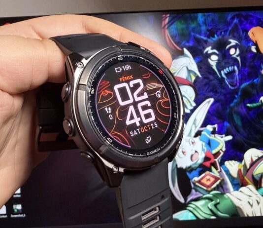 Garmin smartwatch software update