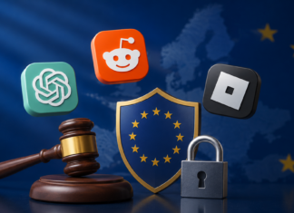 ChatGPT, Reddit and Roblox Designated as Very Large Online Platforms in the EU Illustration representing the European Union’s online-platform rules affecting ChatGPT, Reddit and Roblox