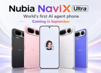 Nubia NaviX Ultra cleared for Chinese mobile networks ahead of September launch Nubia NaviX Ultra smartphone shown in promotional imagery