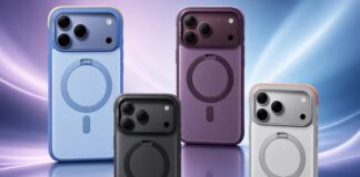 Torras case-listing render showing an alleged iPhone 18 Pro in several color options.