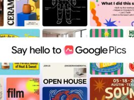 Google Pics interface for AI image generation and editing in Workspace