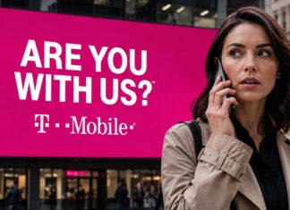 T-Mobile Reportedly Gave US Authorities Six Months of a Journalist’s Phone Metadata T-Mobile branding displayed on a storefront sign