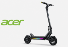 Acer Predator ES Thunder Pro Electric Scooter Brings 1,600W Peak Power and Find My Tracking Acer Predator ES Thunder Pro electric scooter