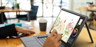 Acer Iconia X series tablet shown with a large display and integrated stand