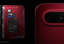 Xiaomi 18 Fold Design Revealed Ahead of September 7 China Launch Xiaomi 18 Fold shown in Nishino Red with a horizontal rear camera module
