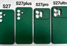 Galaxy S27 case leak points to four-model Samsung flagship lineup Purported protective cases for the Samsung Galaxy S27, Galaxy S27+, Galaxy S27 Pro and Galaxy S27 Ultra.