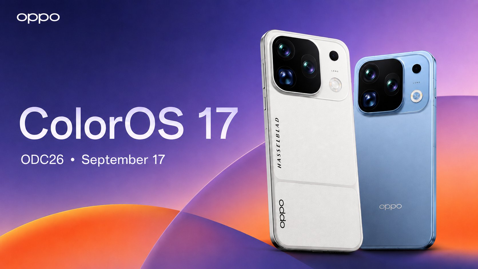 429833 OPPO to Unveil ColorOS 17 on September 17, Debuting on Find X10 Series