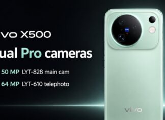 vivo X500 Camera Details Confirmed: 50MP LYTIA-828 Main Sensor and 64MP Telephoto vivo X500 smartphone image