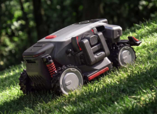 Eufy S2 Max robotic lawn mower presented by Anker at IFA 2026