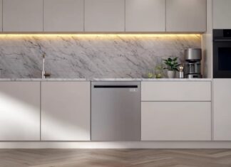 LG Brings Fit & Max Dishwashers to IFA 2026 With a 60-Minute Wash-and-Dry Cycle LG Fit & Max dishwasher displayed with its door open
