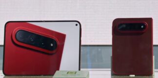 Xiaomi 18 Fold foldable phone displayed at IFA 2026