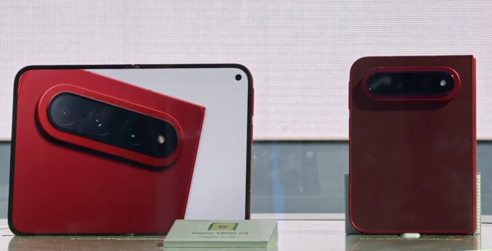 430097 Xiaomi 18 Fold foldable phone displayed at IFA 2026